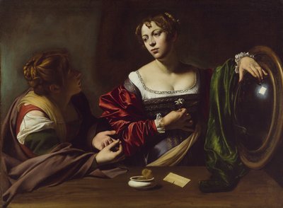 The Conversion of the Magdalene by Michelangelo Merisi Caravaggio
